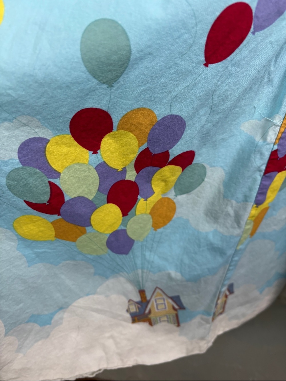 Her Universe Disney Pixar UP Light Blue Balloon-Print Midi Dress - Picture 5 of 8